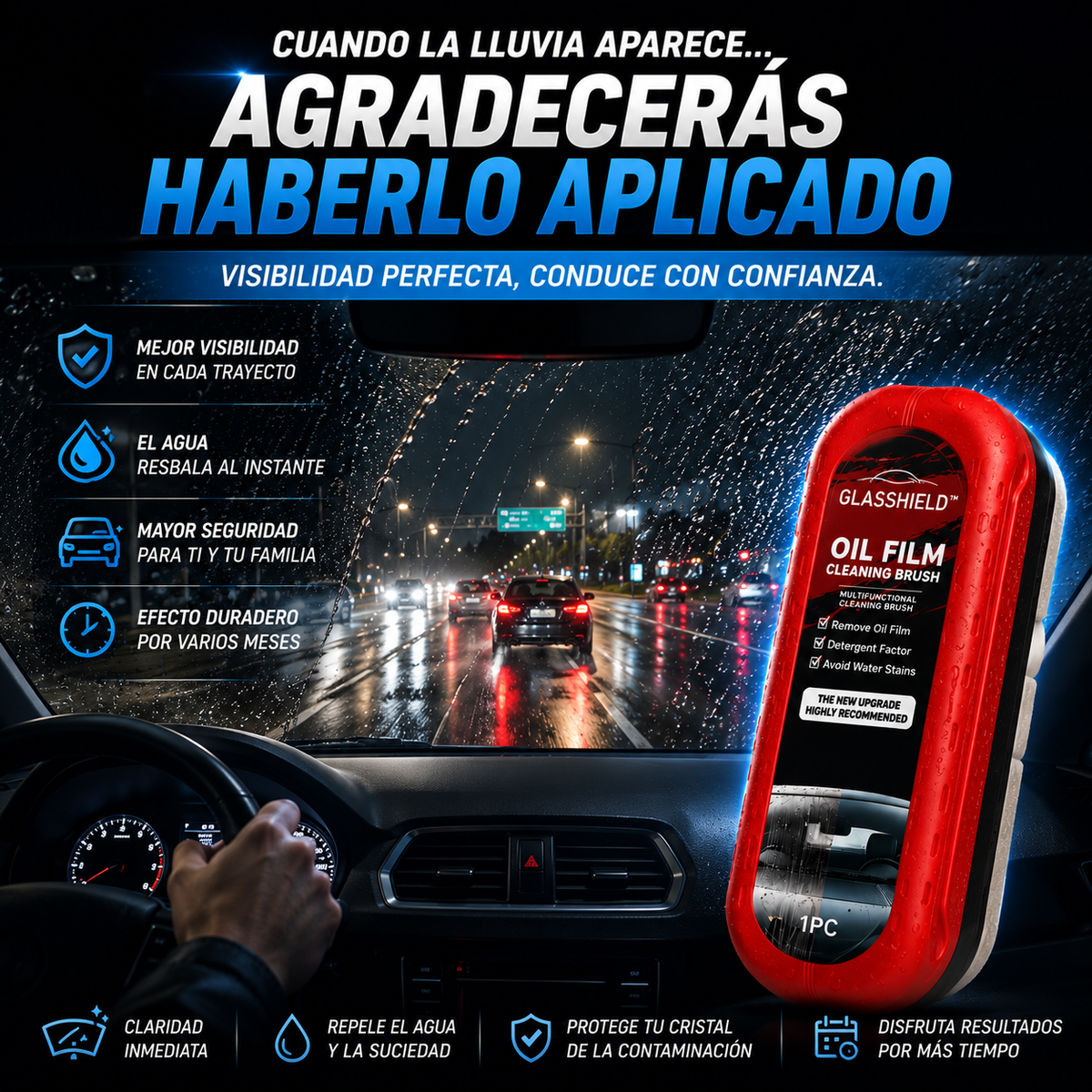 GLASSHIELD™ | Tratamiento para Cristales Automotrices