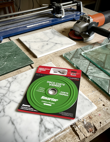 ¡Cortes perfectos al primer intento  — Disco NanoDiamante Verde!